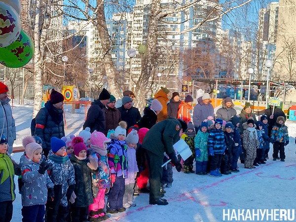 "Зарница" в детском саду №114 в Екатеринбурге(2025)|Фото: Накануне.RU