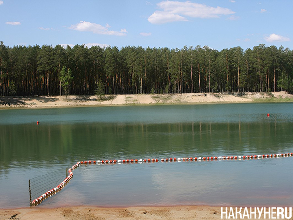 Пляж "Голубые озера" в Кургане(2025)|Фото: Накануне.RU