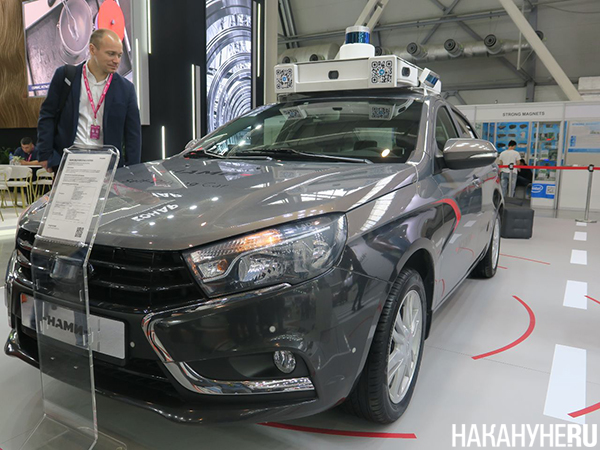 обновленные беспилотные модули для автомобилей от НАМИ на Иннопром 2025(2025)|Фото: Накануне.RU