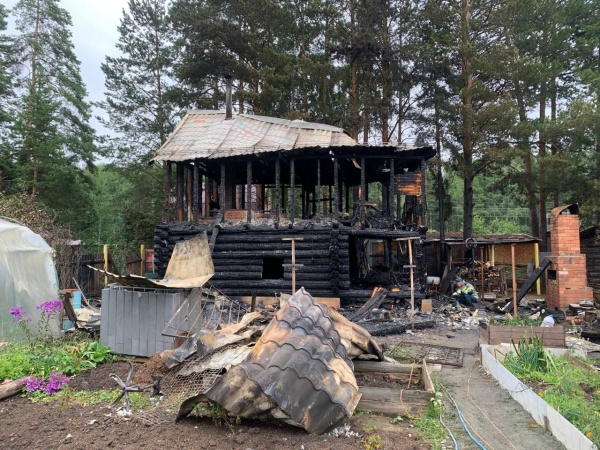 Пожар в СНТ.(2025)|Фото: пресс-служба Прокуратуры Свердловской области