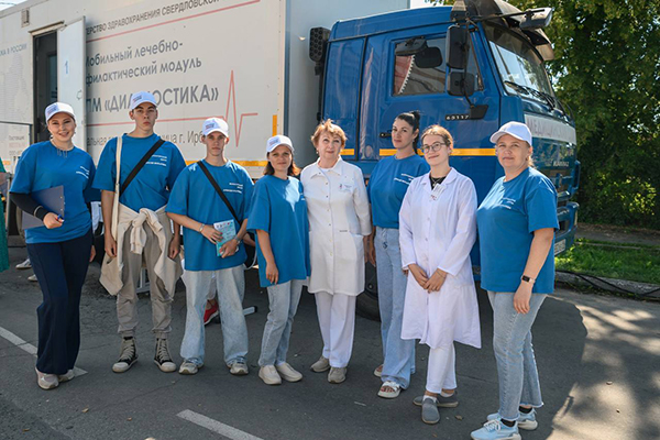 "Городок здоровья" на Ирбитской Ярмарке(2025)|Фото: пресс-служба Волонтерского центра Алексея Вихарева