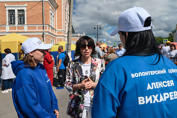 "Городок здоровья" на Ирбитской Ярмарке(2025)|Фото: пресс-служба Волонтерского центра Алексея Вихарева