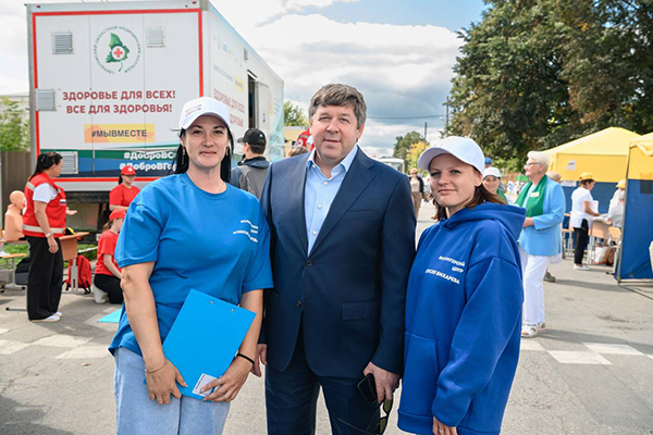 "Городок здоровья" на Ирбитской Ярмарке(2025)|Фото: пресс-служба Волонтерского центра Алексея Вихарева