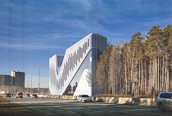 Эскиз проекта второй гостиницы "Рамада" в Екатеринбурге(2025)|Фото: Екатеринбург.рф