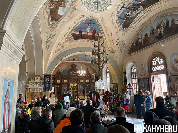 прощание с военкором иваном зуевым(2025)|Фото: Накануне.RU прощание с военкором иваном зуевым(2025)|Фото: Накануне.RU