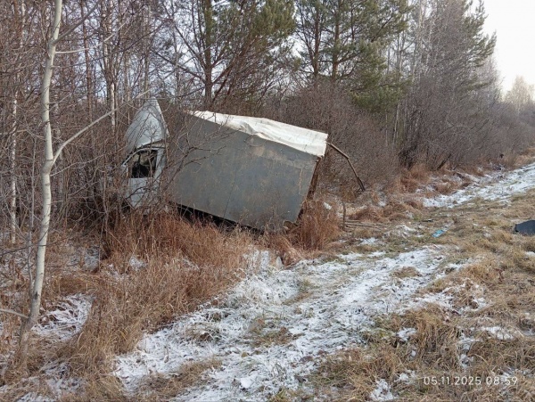 В Тобольском районе произошло смертельное ДТП с участием большегрузов(2025)|Фото: Госавтоинспекция Тюменской области