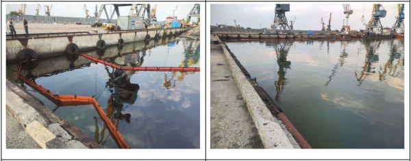 Разлив вокруг &quot;Меотиды&quot;(2025)|Фото: фрагмент независимой экспертизы Ю.Д. Пилькевича