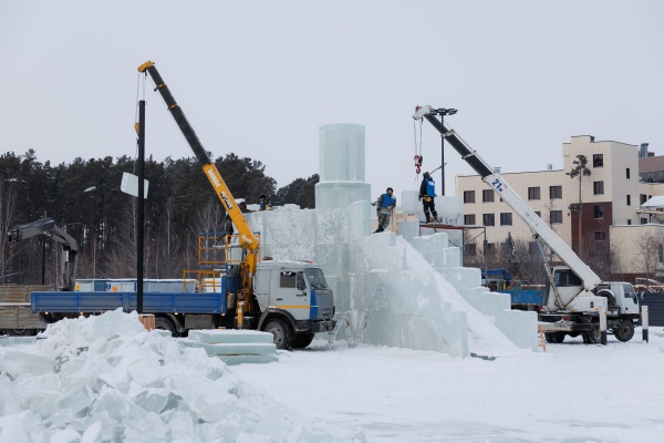 Горка в спортивном квартале "Архангел Михаил" в Екатеринбурге(2025)|Фото: Андрей Фомин