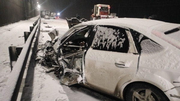 Массовое ДТП в Абатском округе на трассе тюмень - Омск(2025)|Фото: Госавтоинспекция Тюменской области