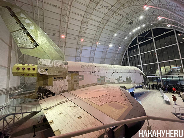 Космический корабль "Буран" в Музейном комплексе в Верхней Пышме(2026)|Фото: Накануне.RU