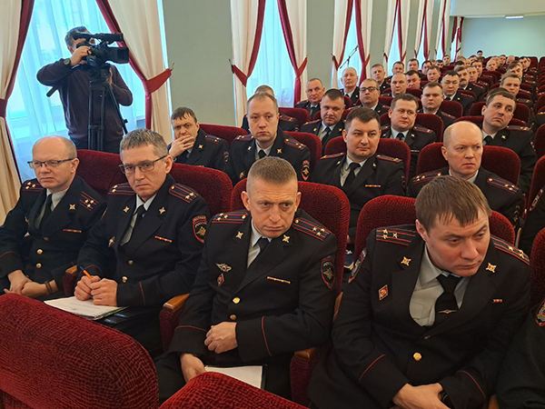 Заседание коллегии по итогам борьбы с преступностью в ГУ МВД по Свердловской области(2026)|Фото: В.Н. Горелых