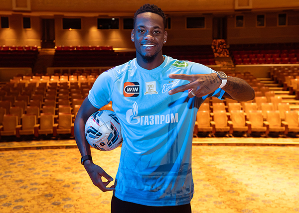 Джон Дуран на презентации в ФК "Зенит"(2026)|Фото: пресс-служба ФК "Зенит"