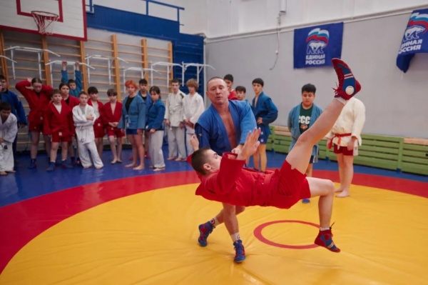 зал борьбы, борьба(2026)|Фото: пресс-служба проекта Выбор сильных Свердловской области