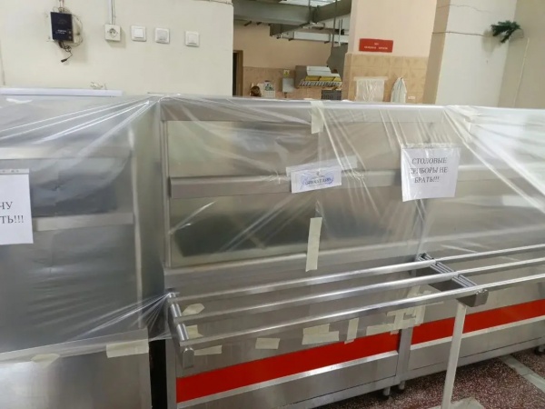 Временно закрытый пищеблок музыкальной школы на Антона Валека, 25 в Екатеринбурге(2026)|Фото: пресс-служба ГУФССП России по Свердловской области