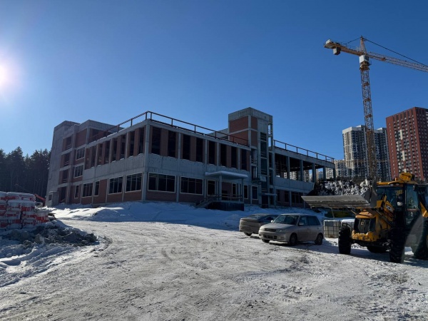 Строительство гимназии "Арт-Этюд" на Эльмаше(2026)|Фото: пресс-служба "Атомстройкомплекс"