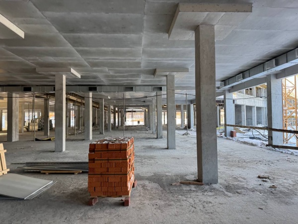 Строительство гимназии "Арт-Этюд" на Эльмаше(2026)|Фото: пресс-служба "Атомстройкомплекс"