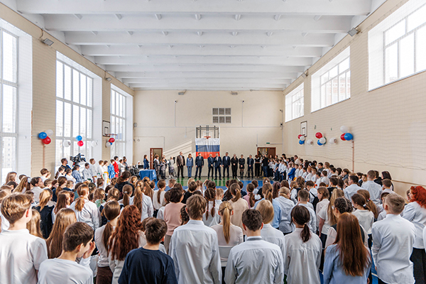 Открытие зала для занятий самбо и дзюдо школы №1 Кировграда(2026)|Фото: пресс-служба проекта "Выбор сильных"