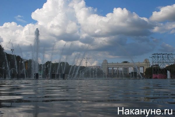 парк Горького, Москва, фонтан | Фото:Накануне.RU