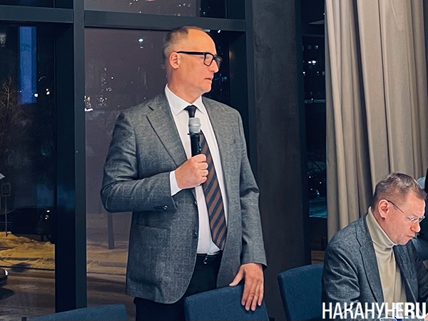 Константин Бабкин на встрече с предпринимательским сообществом в Екатеринбурге(2026)|Фото: Накануне.RU