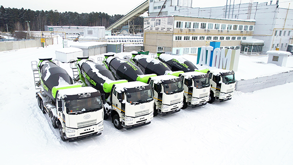 Новые бетономешалки строительного холдинга "Атом"(2026)|Фото: пресс-служба "Атомстройкомплекс"