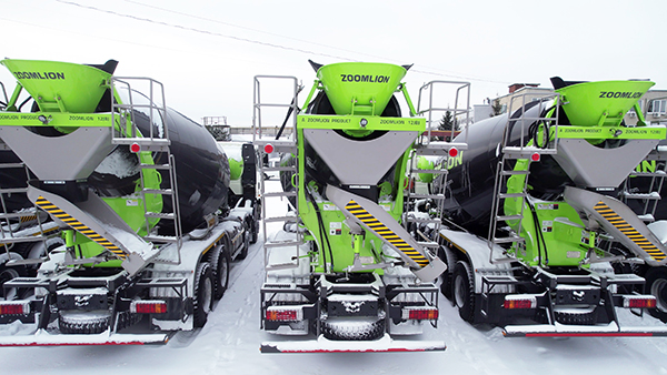 Новые бетономешалки строительного холдинга "Атом"(2026)|Фото: пресс-служба "Атомстройкомплекс"