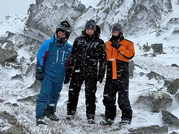 Артем Жога на перевале Дятлова(2026)|Фото: max-канал Артема Жоги