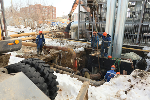Реконструкция тепломагистрали M1(2026)|Фото: пресс-служба ПАО "Т Плюс"