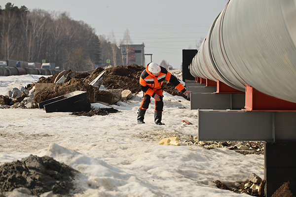 Реконструкция тепломагистрали M1(2026)|Фото: пресс-служба ПАО "Т Плюс"