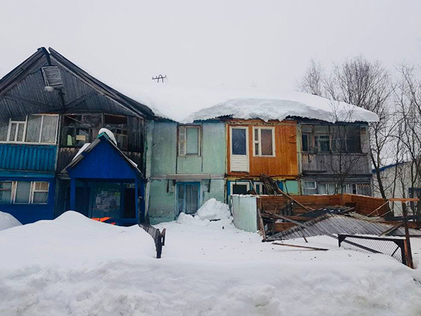 Обрушение кровли из-за снега в поселке Белый Яр(2026)|Фото: Прокуратура Ханты-Мансийского автономного округа — Югры