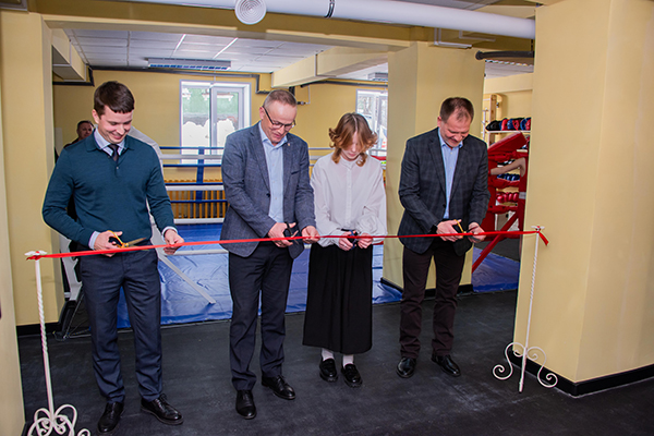 Открытие зала бокса в Кушве(2026)|Фото предоставлено филиалом Волковский ГОК АО "Святогор"