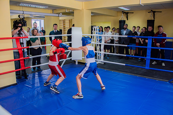 Открытие зала бокса в Кушве(2026)|Фото предоставлено филиалом Волковский ГОК АО "Святогор"