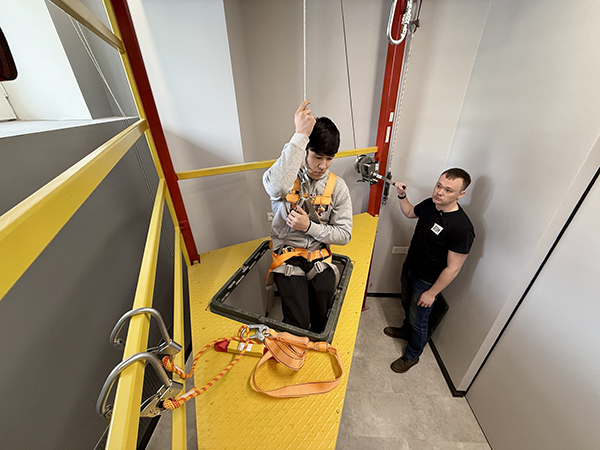 Полигон для обучения работам на высоте и в ограниченных пространствах от "Атомстройкомплекс"(2026)|Фото: пресс-служба "Атомстройкомплекс"