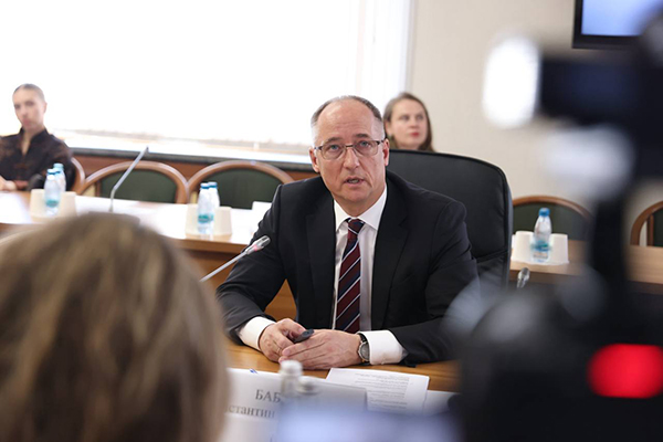 Константин Бабкин на заседании Экономического совета ЛДПР в Москве(2026)|Фото: пресс-служба Экономического совета ЛДПР