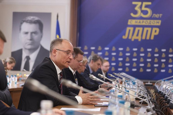 Константин Бабкин на заседании Экономического совета ЛДПР в Москве(2026)|Фото: пресс-служба Экономического совета ЛДПР