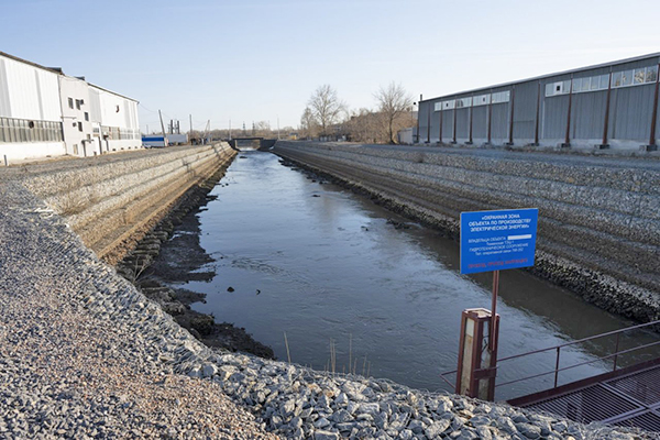 Дамба в районе Лесобазы Тюмени(2026)|Фото: информационно-аналитический отдел Тюменской городской думы