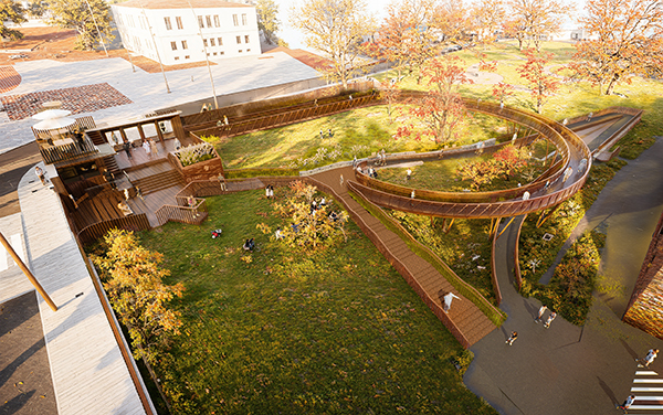 Проект инклюзивного входа в креативный кластер "На Заводе" в Сысерти(2026)|Фото: представители команды креативного кластера "На Заводе" в Сысерти