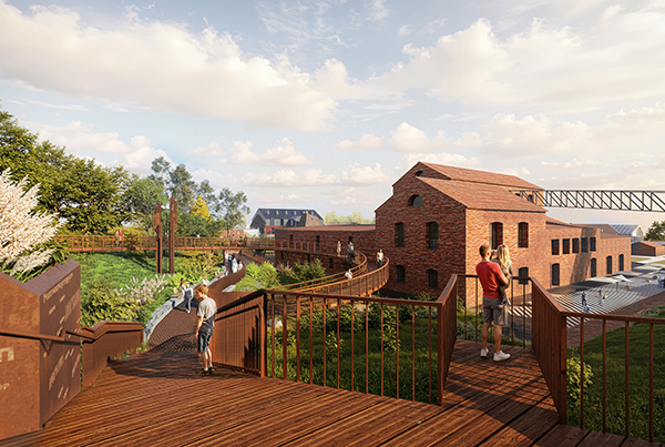 Проект инклюзивного входа в креативный кластер "На Заводе" в Сысерти(2026)|Фото: представители команды креативного кластера "На Заводе" в Сысерти