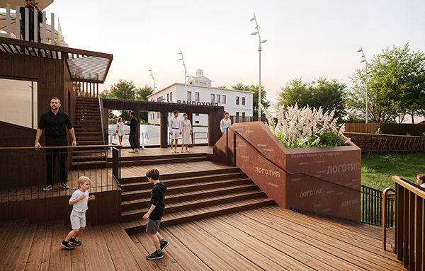 Проект инклюзивного входа в креативный кластер "На Заводе" в Сысерти(2026)|Фото: представители команды креативного кластера "На Заводе" в Сысерти