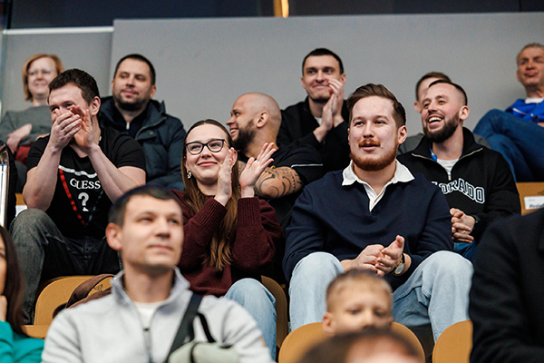 Болельщики на Падел-арене РМК в Екатеринбурге(2026)|Фото: пресс-служба РМК