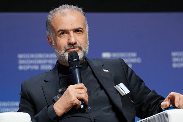 Казем Джалали на Московском экономическом форуме(2026)|Фото: пресс-служба Московского экономического форума