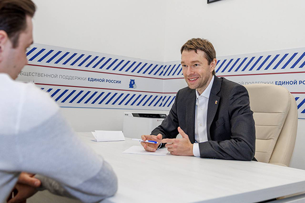 Прием граждан у депутата Алексея Вихарева(2026)|Фото: пресс-служба Алексея Вихарева