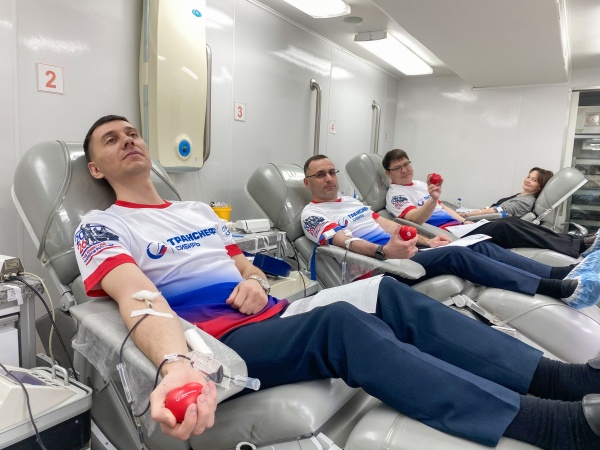 Работники "Транснефть – Сибирь" сдали кровь(2026)|Фото: ТН-Сибирь