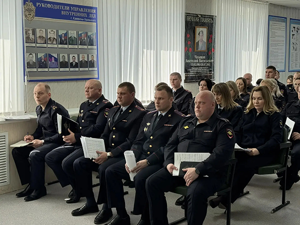 Полицейские в ОВД Каменска-Уральского(2026)|Фото: В.Н. Горелых