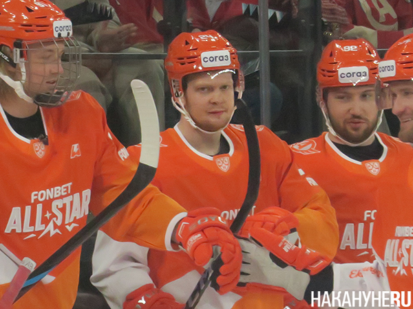 Максим Денежкин на Матче звёзд Континентальной хоккейной лиги (КХЛ) 2026 в Екатеринбурге(2026)|Фото: Накануне.RU