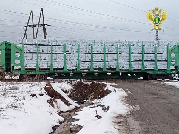 Сход вагонов с лесом в Верхней Туре(2026)|Фото: пресс-служба Уральской транспортной прокуратуры