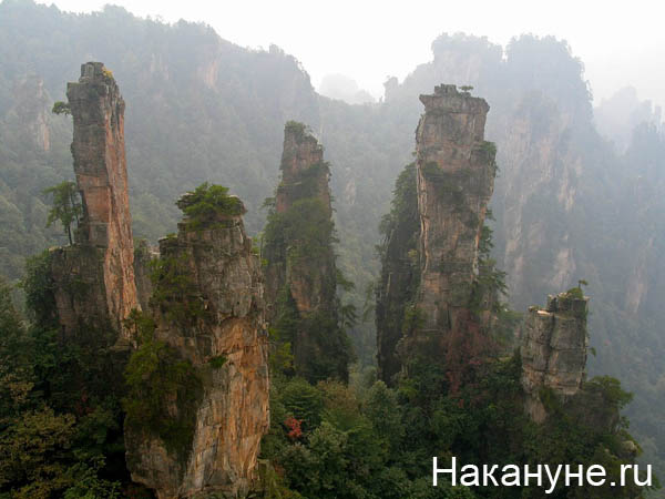 китай провинция хунань горы таньмень | Фото: Накануне.ru