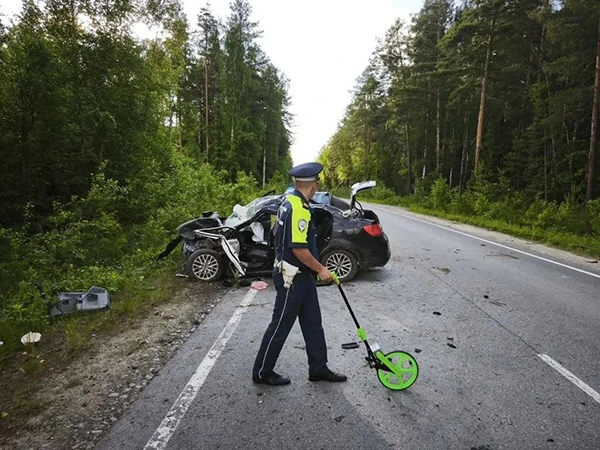Смертельное ДТП на 7 км автодороги подъезд к станции Аять в Невьянском районе(2026)|Фото: Управле­ние Госавтоинспекции ГУ МВД России по Св­ердловской области