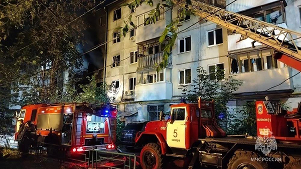 Последствия взрыва бытового газа в жилом доме на улице 22-го Партсъезда в Самаре(2026)|Фото: ГУ МЧС России по Самарской области