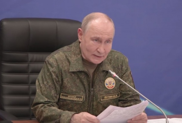 Владимир Путин в военной форме(2026)|Фото: скриншот с видео kremlin.ru