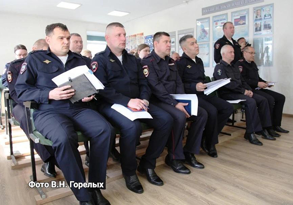 Полицейские в отделе внутренних дел Ревды(2026)|Фото: В.Н. Горелых